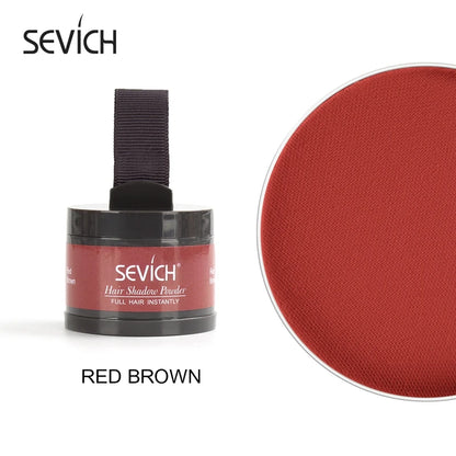 Sevich Hairline Powder 4g Hairline Shadow Powder Women Men Makeup Hair Concealer Natural Cover Unisex Hair Straightener Brush