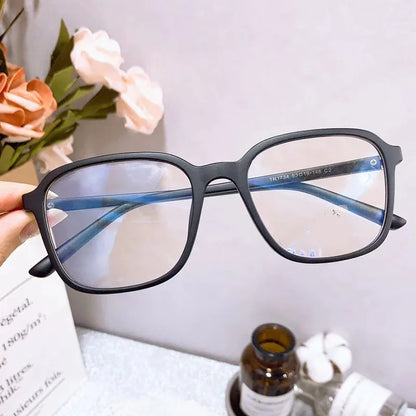 BCLEAR Fashion Optical Eye Glasses Frame Ultralight Square Retro Prescription Eyeglasses TR90 Frame Clear Lens For Men Women New