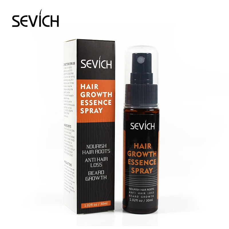 Sevich 30ml Herbal & Ginger Hair Growth Essence Spray  Help For Hair Loss Treatment Fast growth Hair Spray Anti-Hair Loss
