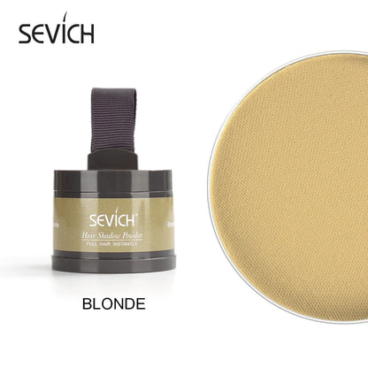 Sevich Hairline Powder 4g Hairline Shadow Powder Women Men Makeup Hair Concealer Natural Cover Unisex Hair Straightener Brush