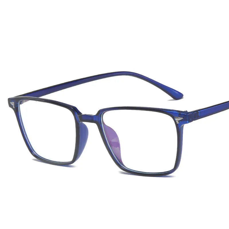 2024 Vintage Computer Eyeglasses Square Women Fashion Transparent Glasses Men Optical Myopia Plastic Spectacles Eyewear Frame