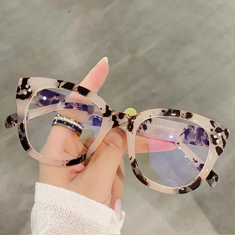OEC CPO Fashion Optical Square Glasses Frames Women Men Retro Prescription Frames Clear Lens Glasses Ladies Eyeglasses Unisex