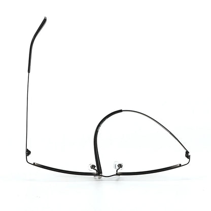 BCLEAR Titanium Alloy Glasses Frame Men Ultralight Square Myopia Prescription Eyeglasses Metal Half Rim Optical Frame Eyewear