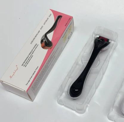 Natural Men Beard Growth Derma Roller DRS 540 Micro Needle Dermaroller Hair Regrowth Anti Hair Loss Treatment 0.2/0.25/0.3mm