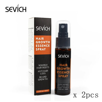 Sevich 30ml Herbal & Ginger Hair Growth Essence Spray  Help For Hair Loss Treatment Fast growth Hair Spray Anti-Hair Loss