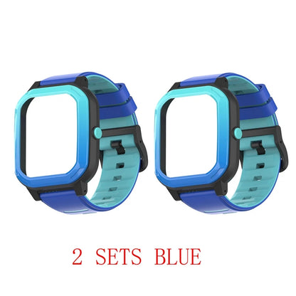Detachable Strap Casing of Wonlex KT20 Kids GPS Smart-Watch Accessories 1/2 Sets: Watches Straps Band for Wonlex Watch