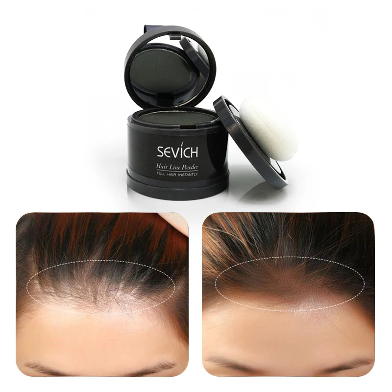 Sevich Hair Filling Powder Hairline Repair Powder Fluffy Thin Powder Line Shadow Forehead Makeup Hair Concealer Root Cover Up
