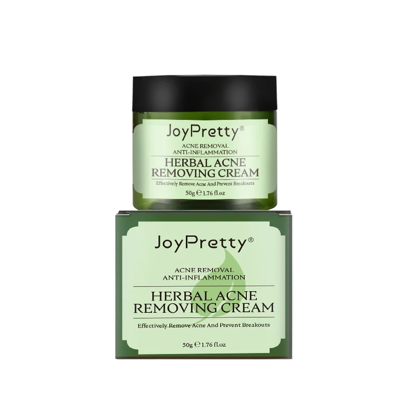 JoyPretty Herbal Day Cream For Acne Skin Care Face Moisturizer Oil Control Pimple Acne Scar Removal Cream Treatment For Women