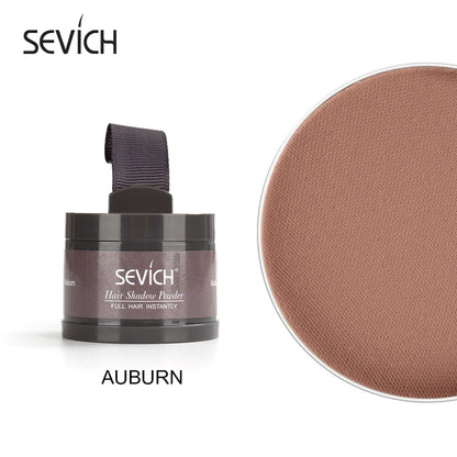 Sevich Hairline Powder 4g Hairline Shadow Powder Women Men Makeup Hair Concealer Natural Cover Unisex Hair Straightener Brush