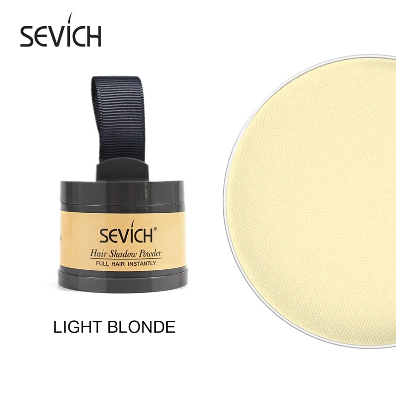 Sevich Hairline Powder 4g Hairline Shadow Powder Women Men Makeup Hair Concealer Natural Cover Unisex Hair Straightener Brush