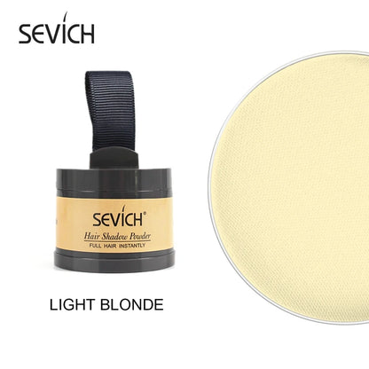 Sevich Hairline Powder 4g Hairline Shadow Powder Women Men Makeup Hair Concealer Natural Cover Unisex Hair Straightener Brush