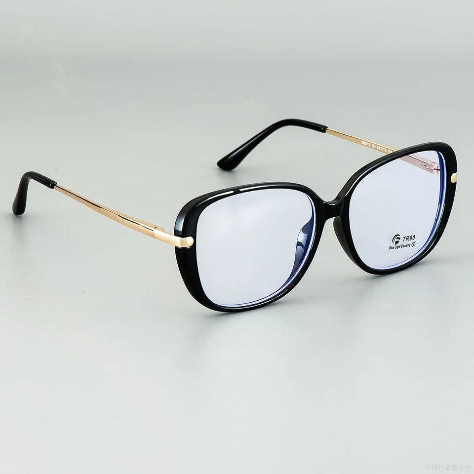 Transparent Computer Glasses Frame Women Anti Blue Light square Eyewear Blocking Glasses Optical Spectacle Eyeglass