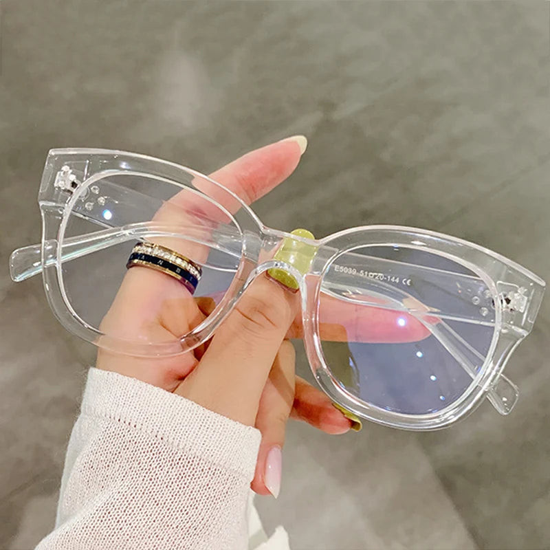 OEC CPO Fashion Optical Square Glasses Frames Women Men Retro Prescription Frames Clear Lens Glasses Ladies Eyeglasses Unisex