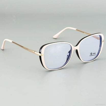 Transparent Computer Glasses Frame Women Anti Blue Light square Eyewear Blocking Glasses Optical Spectacle Eyeglass