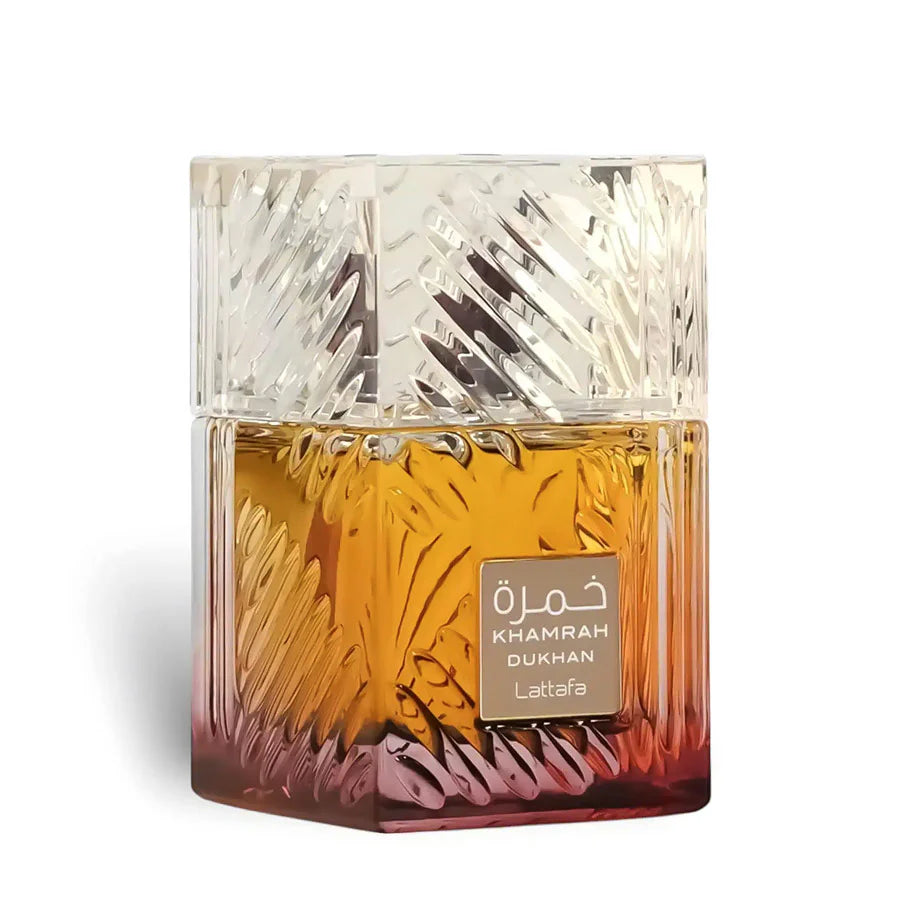 Khamrah Dukhan Eau De Parfum Spray 100ML (3.4 OZ) by Lattafa