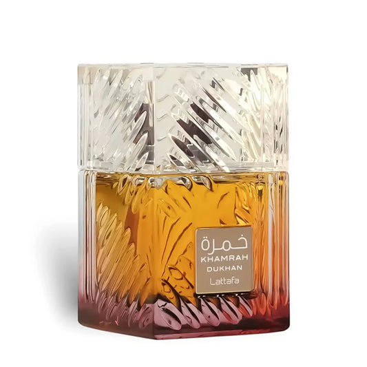 Khamrah Dukhan Eau De Parfum Spray 100ML (3.4 OZ) by Lattafa