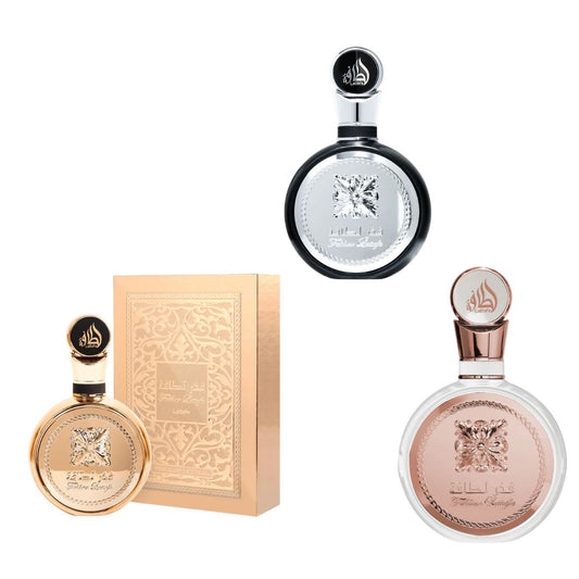 Lattafa Perfumes Fakhar Gold Extrait, Fakhar Men &  Fakhar Women set