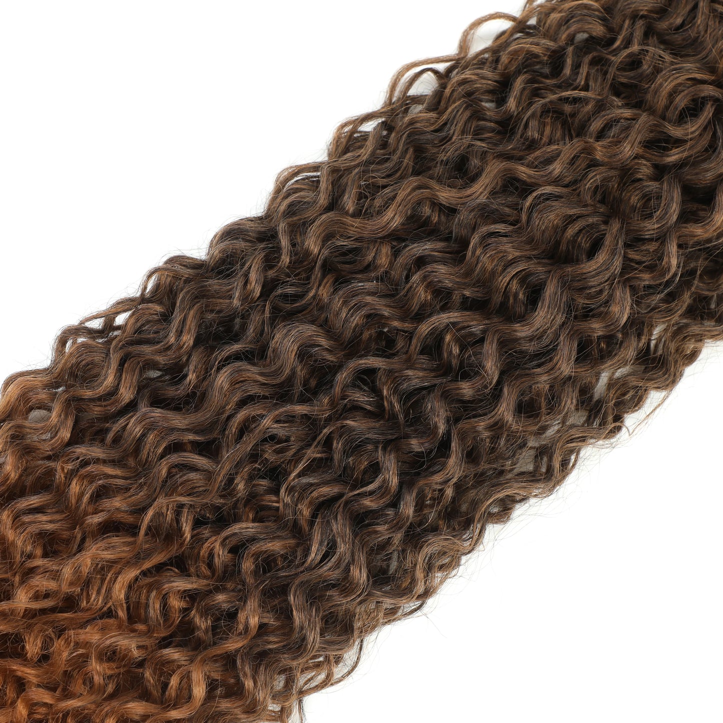 26 Inches Blond 27/613 Synthetic Water Wave Curly Bundles Hair Extensions Natural High Temperature Fake Hair Weavings Afro Curls