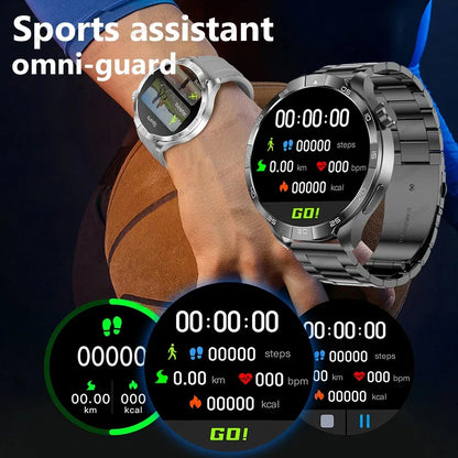 New For Huawei Xiaomi Military GPS NFC Smart Watch Men Compass Waterproof Outdoor Sport Tracker Bluetooth Call Smartwatch Women