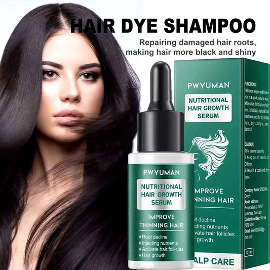 Hair Growth Essential Oil Prevent Baldness Regrowth Strengthening Oil Nourishing Treatment for Split Ends Dry Organics Hair Care