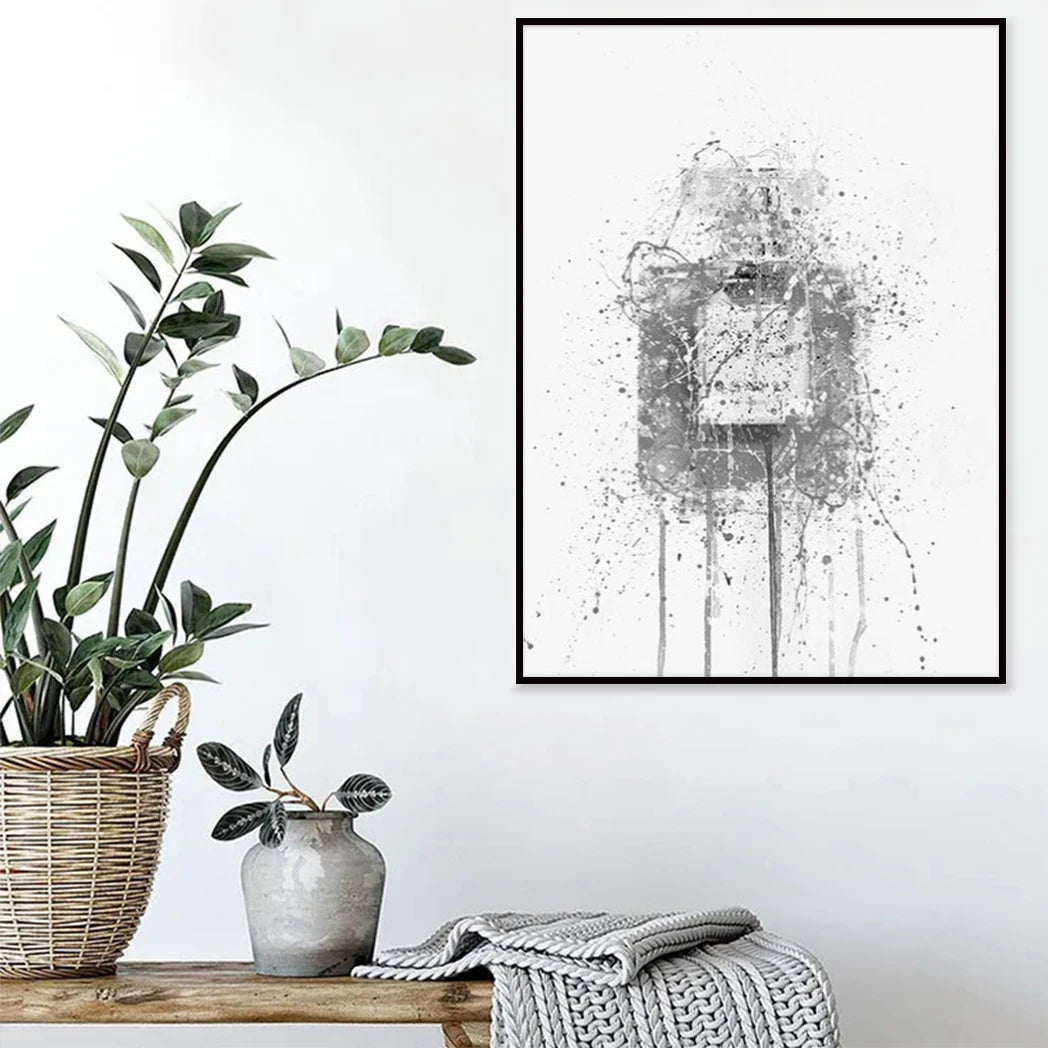 Abstract Street Graffiti Ink Style Perfume Stylized Wall Art Posters Home Room Decor Canvas Painting Mural Picture Print Artwork