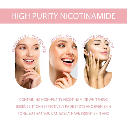 Nicotinamide Brightening Serum Nourishing Gentle Moisturizing Firming Tender Anti-Aging Wrinkle Shrink Pores Long Repair Essence