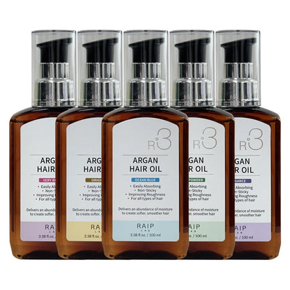 Raip Hair Care Essential Oil R3 Moroccan Argan Hair Oil Smooth and Fragrant 100ml