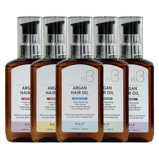 Raip Hair Care Essential Oil R3 Moroccan Argan Hair Oil Smooth and Fragrant 100ml