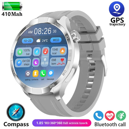 New For Huawei Xiaomi Military GPS NFC Smart Watch Men Compass Waterproof Outdoor Sport Tracker Bluetooth Call Smartwatch Women