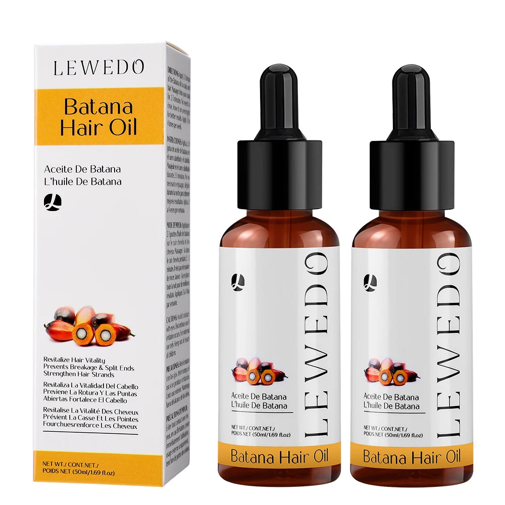 Natural Batana Oil For Hair Growth Anti-Hair Loss Strengthen Roots Repair Damaged Dry Hair Care Essence Oil Eliminate Split Ends