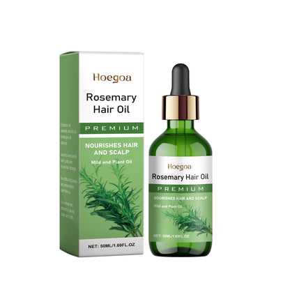 Rosemary Hair Oil for Hair Growth Growing Thicken Scalp Treatment Nourishing Volumizing Anti-Breakage Hair Strengthening Serum