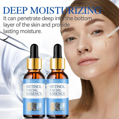 60ml Retinol Serum For Shrinking Pores Anti-aging Brightening Moisturizing Essence Firming And Repairing Skincare Product