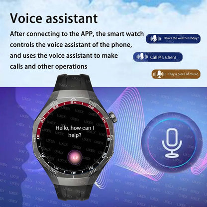 Business Watch Pro Smart Watch 1.52 HD Full Screen GPS Tracker Wireless Call Health Tracker Christmas Gift Smartwatch Men Women