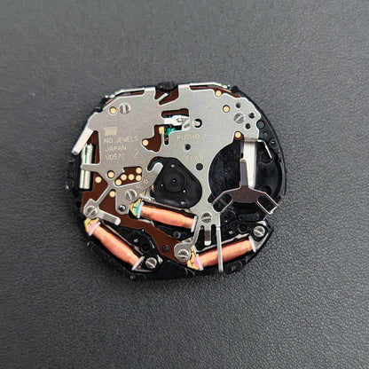 Japan Original VD57 VD57C Chronograph Quartz Watch Movement 3H White Date Standard Chrono 1/10 sec/sec/60 min Mod Replace Parts