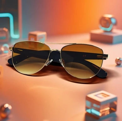 GT-32 AI Smart Photochromic Glasses Multifunction Camera Bluetooth5.3 Call Voice Assistant Music Player Translate Glasses