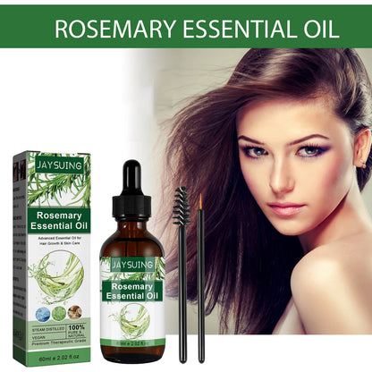 Rosemary Essential Oil For Hair Growth Scalp Damage Treatment Baldness Nourishment Repair Liquid Hair Thicken Care Serum 60ml