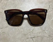 New Fashion Women Sunglasses Designer Brand Sun Glasses Vintage Exquisite Large Frame Eyewear Leisure Travel UV400 Oculos De Sol