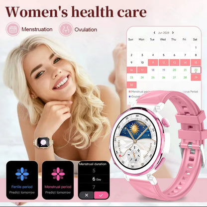 2025 New Original For Huawei Watch GT5 Mini Smart Watch Men Body Temperature Bluetooth Call NFC GPS Sport Women Watch For Huawei