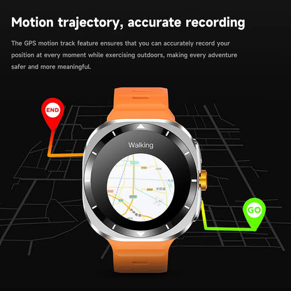 2025 New Watch 7 Ultra Smart Watch Men 3D Display Sport SmartWatch GPS NFC Compass Blood oxygen Smartwatch Women For Android IOS