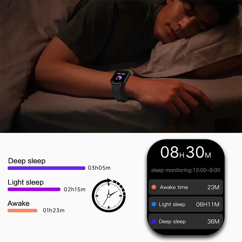 New Women Bluetooth Call Smart Watch Heart Rate Blood Oxygen Monitoring Smartwatches Waterproof Men Smartwatch For Android IOS