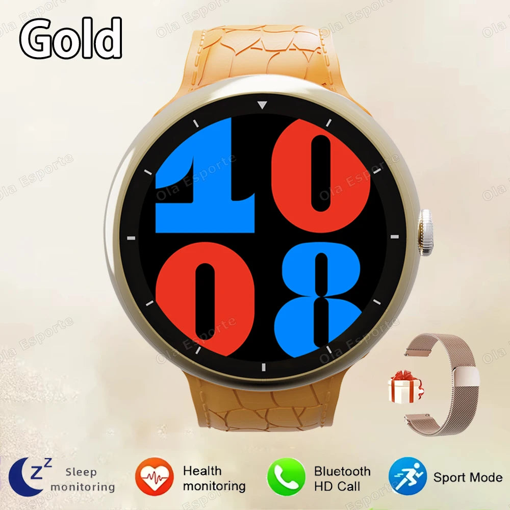 New Waterproof Smart Watch 2025 Heart Rate Multi-Strap Smartwatch Sleep Monitoring Sports Bluetooth Call Men Women Smartwatch