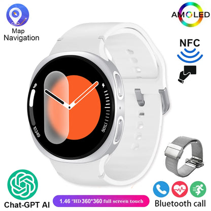 New Watch 8 Ultra Smart Watch Men NFC Health Monitoring Bluetooth Call 100+ Sports Mode IP68 Waterproof Smartwatch Women 2025