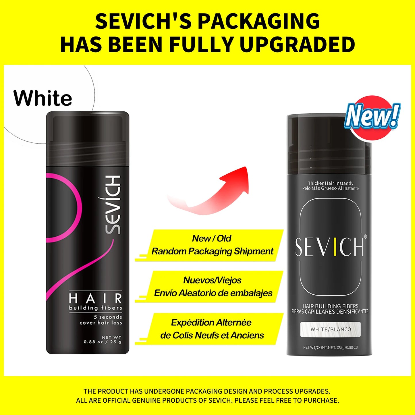 Hair Building Fibers Keratin Thicker Anti Hair Loss Products Concealer Refill Thickening Hair Fiber Powders Growth sevich 25g