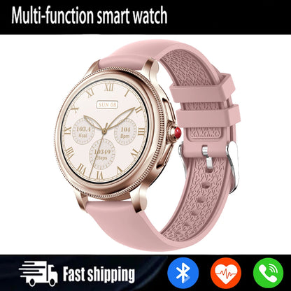 2025 New Women's Smart Watch 1.2-inch Full Circle Full Touch Screen Heart Rate Sleep Monitoring Built in Multi sport Mode Watch