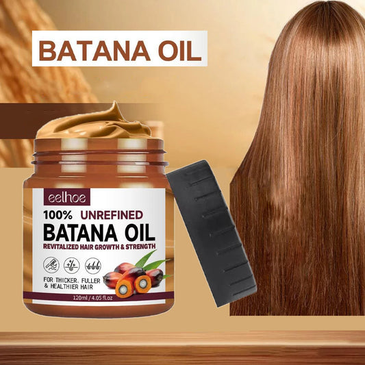 120ml Batana Oil Conditioner For Hair Growth, Raw Pure Batana Oil Hair Care Mask For All Hair Types, Help Repair Hair Split Ends