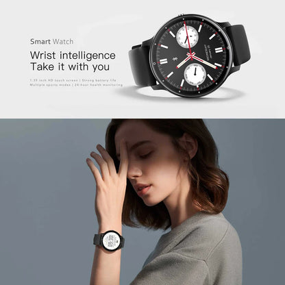 For Xiaomi Fashion Ladies Smart Watch Full Touch Screen HD Screen Health Monitoring Heart Rate Waterproof Bluetooth Call Watch