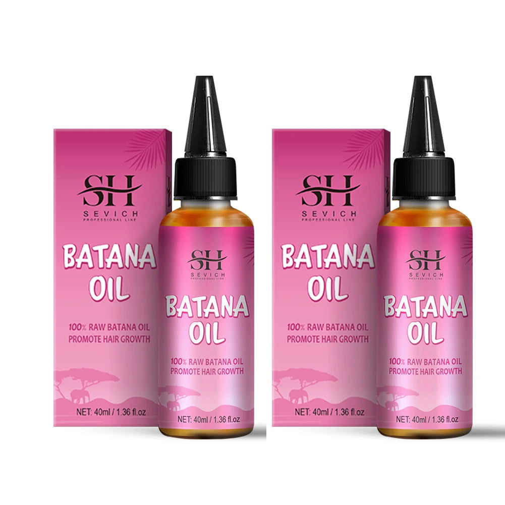 African Batana Oil Serum Hair Loss Hair Regrowth Treatment Serum Fast Repair Baldness Hereditary Postpartum Seborrheic Men Women