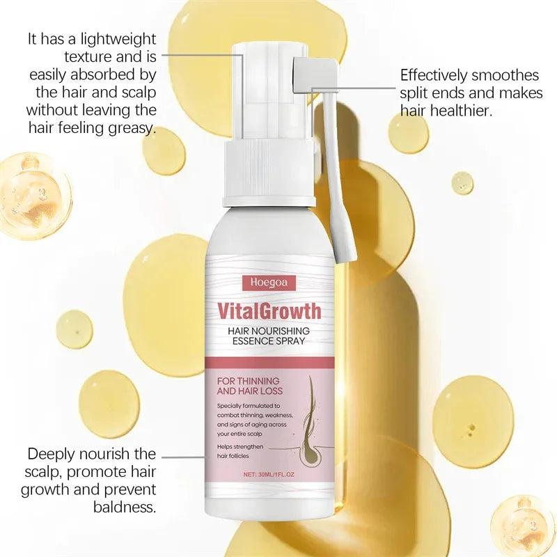 Fast Hair Growth Oil Africa Crazy Traction Alopecia Serum Anti Hair Break Thicken Hair Loss Treatment Spray For Man Women New