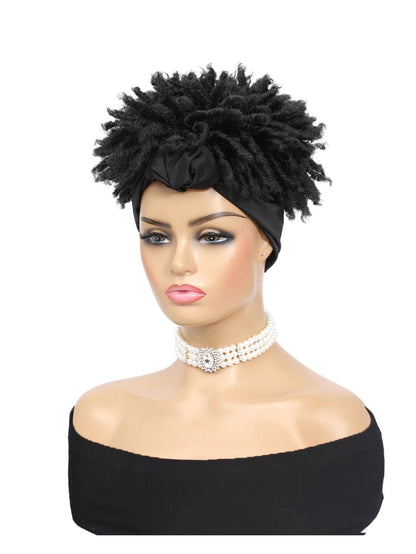 Short Braid Headband for Men and Women Dreamlock African Synthetic Wig Synthetic Hair Short Braid Wig Heat-resistant Wig