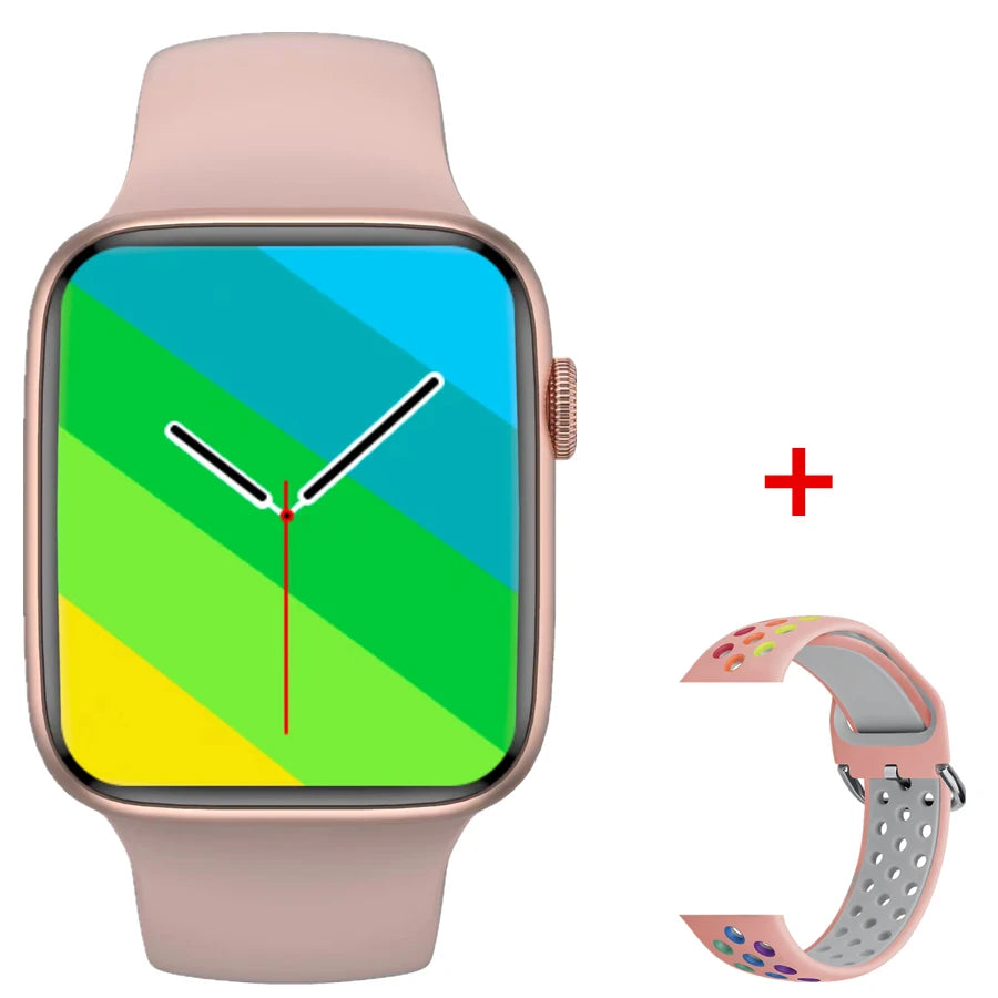 NEW Watch 10 Smart Watch Men Body Temperature BT Call NFC Always on Display GPS Sport Watches Smartwatch For iPhone Android